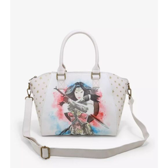 Loungefly Handbags - DC's Lounge Fly Wonder Woman Shoulder Bag Purse